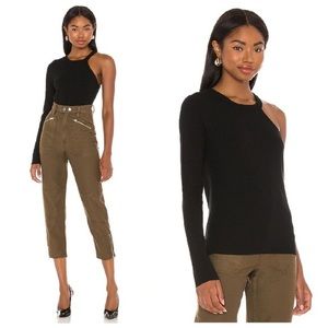 525 Asymmetrical One Sleeve Top